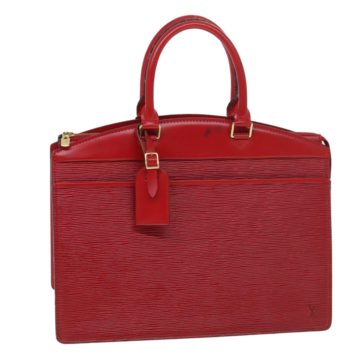 LOUIS VUITTON Epi Riviera Hand Bag Red M48187 LV Auth 39094