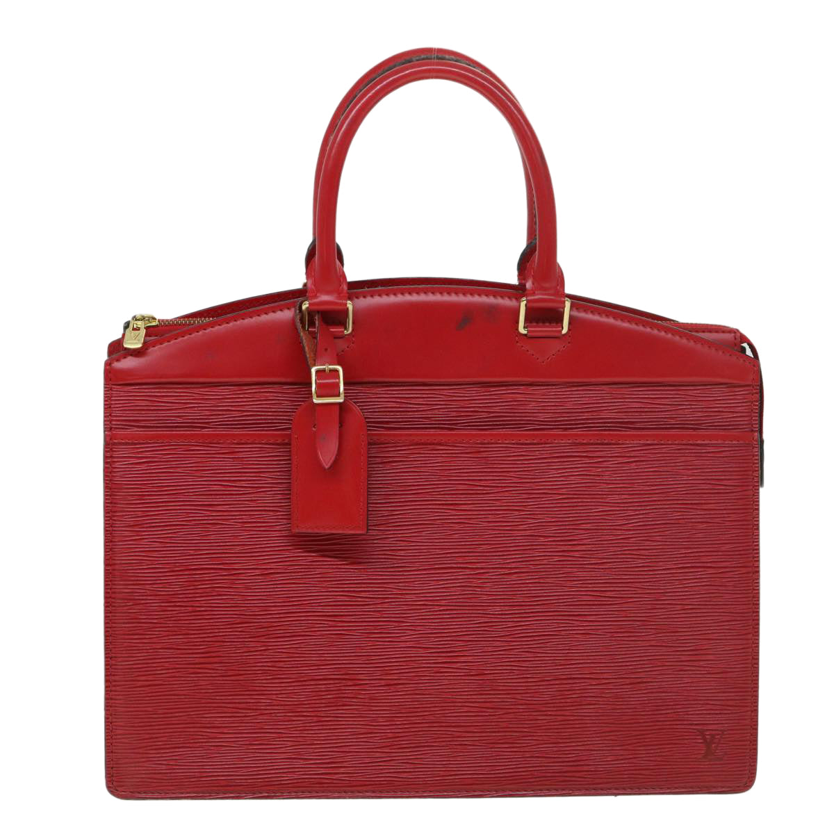 LOUIS VUITTON Epi Riviera Hand Bag Red M48187 LV Auth 39094