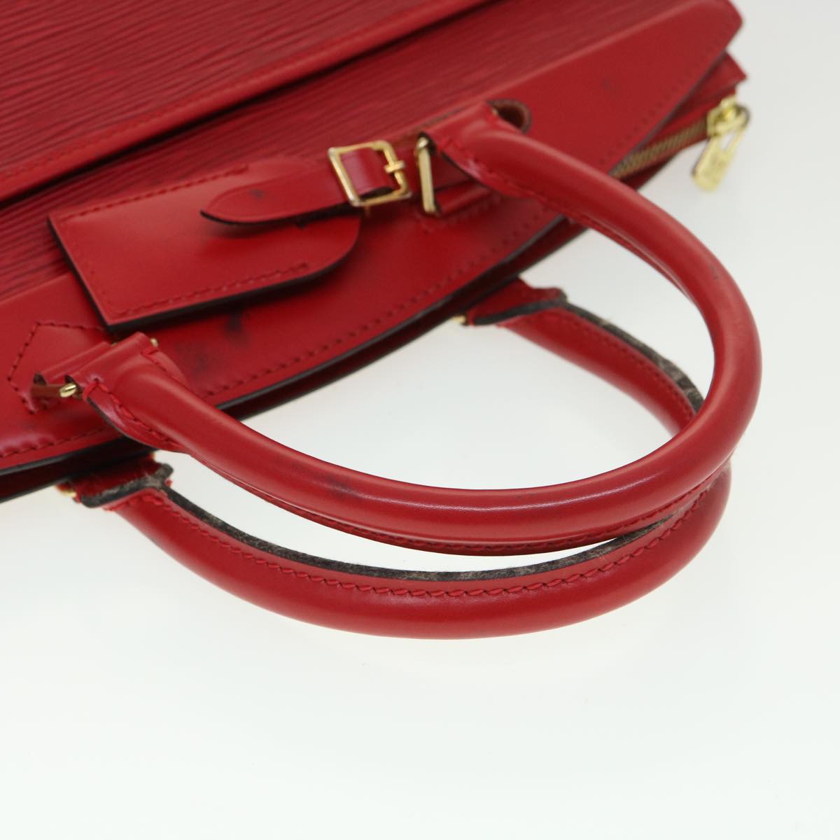 LOUIS VUITTON Epi Riviera Hand Bag Red M48187 LV Auth 39094