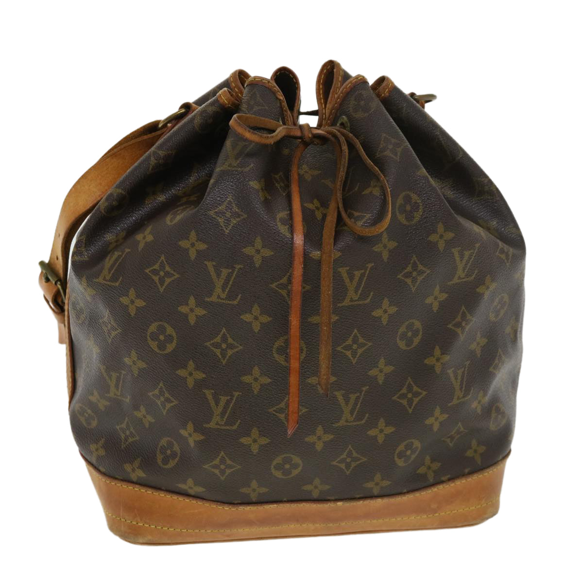 LOUIS VUITTON Monogram Noe Shoulder Bag M42224 LV Auth 39101