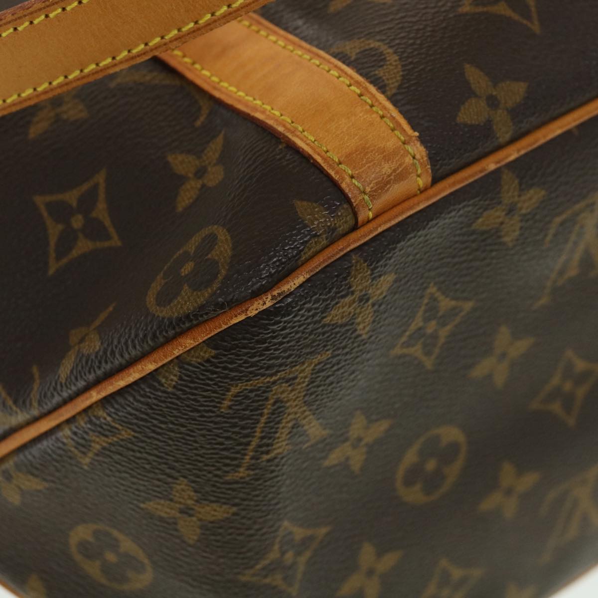 LOUIS VUITTON Monogram Sac Shopping Tote Bag M51108 LV Auth 39106