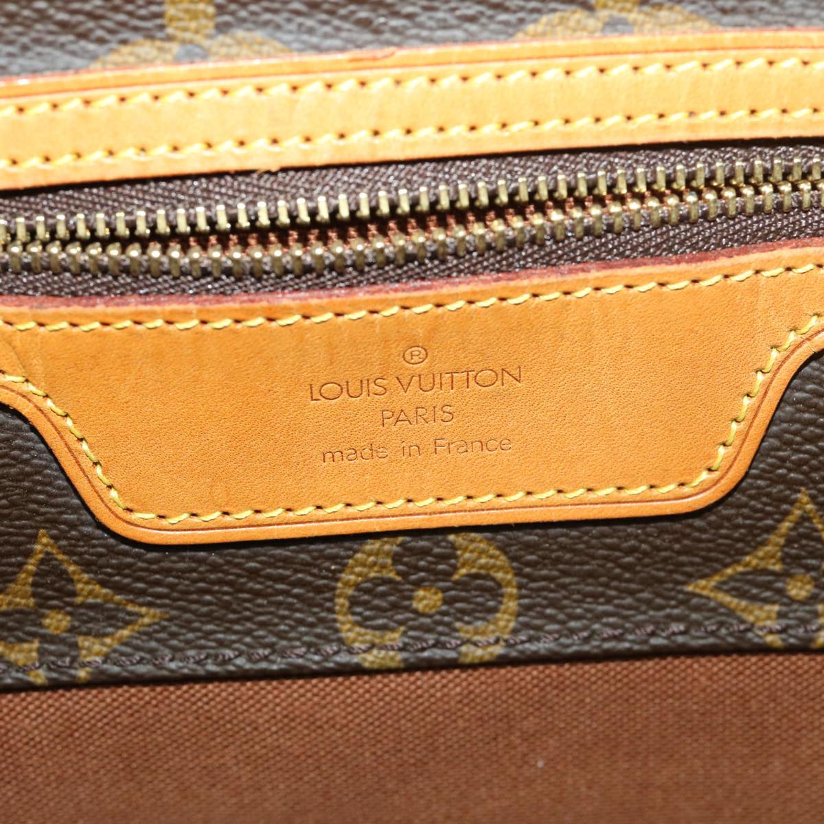 LOUIS VUITTON Monogram Sac Shopping Tote Bag M51108 LV Auth 39106