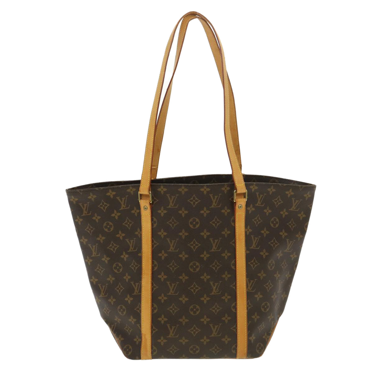 LOUIS VUITTON Monogram Sac Shopping Tote Bag M51108 LV Auth 39106