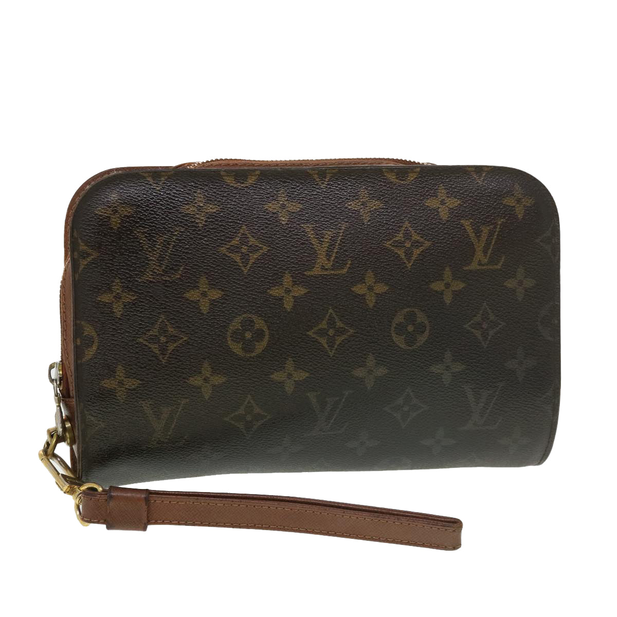 LOUIS VUITTON Monogram Orsay Clutch Bag M51790 LV Auth 39111