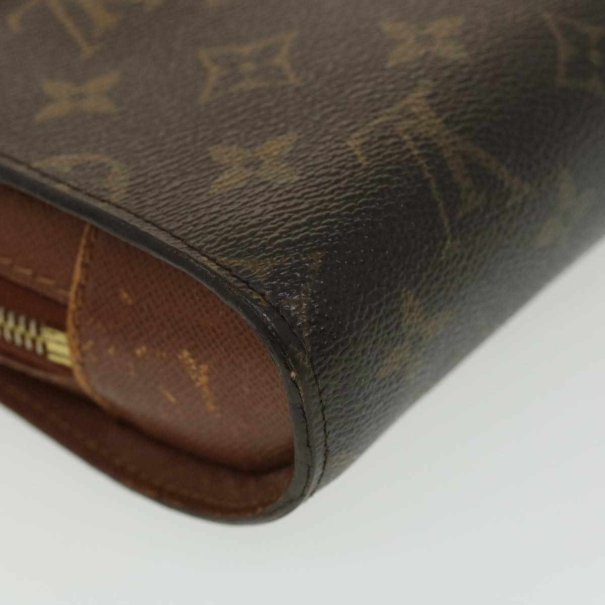 LOUIS VUITTON Monogram Orsay Clutch Bag M51790 LV Auth 39111