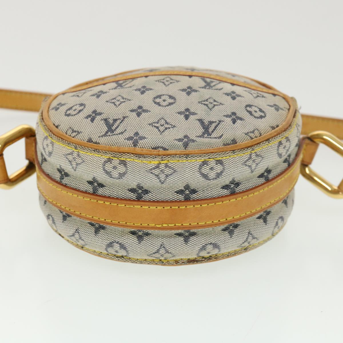 LOUIS VUITTON Monogram Mini Jeanne PM Shoulder Bag Blue M92001 LV Auth 39117