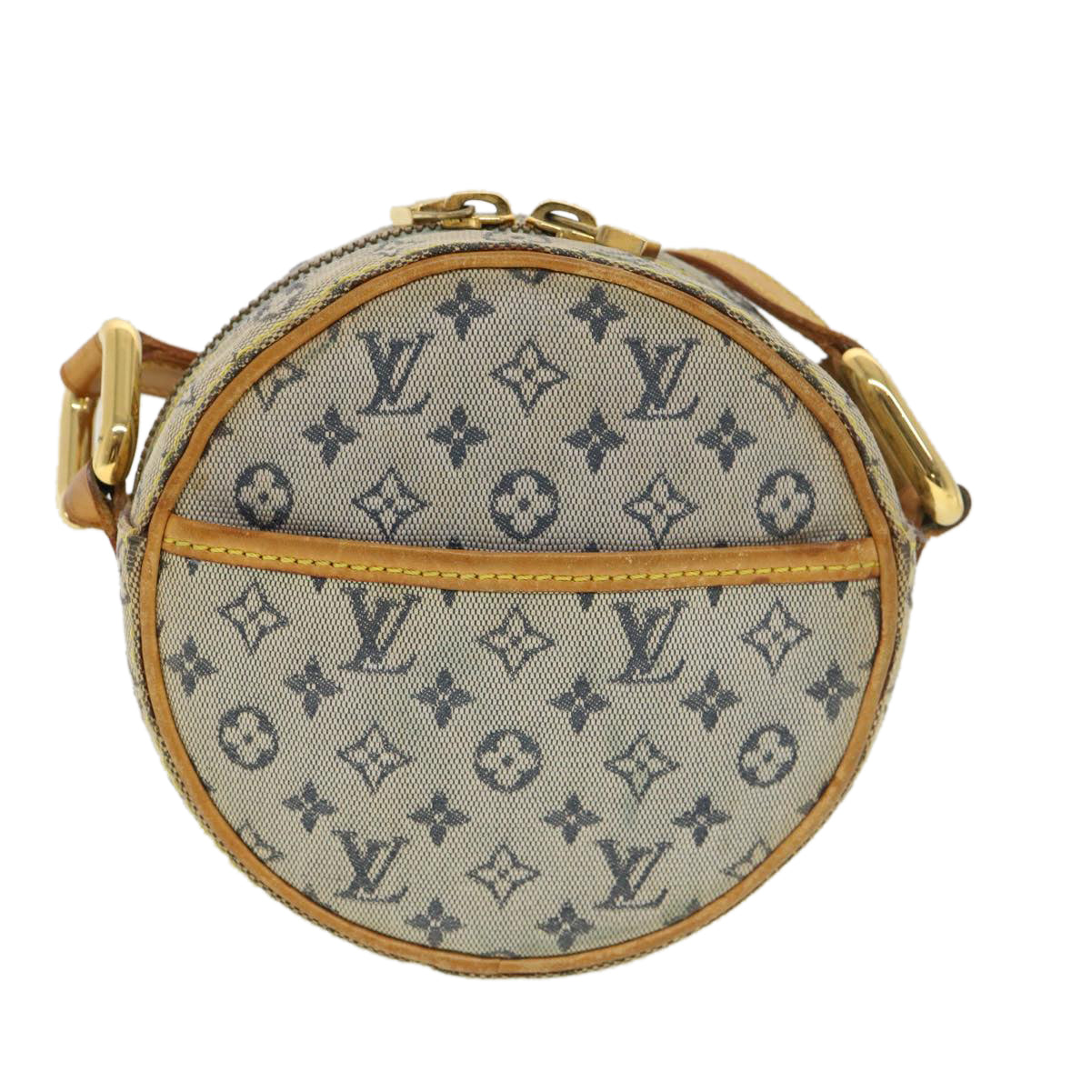 LOUIS VUITTON Monogram Mini Jeanne PM Shoulder Bag Blue M92001 LV Auth 39117