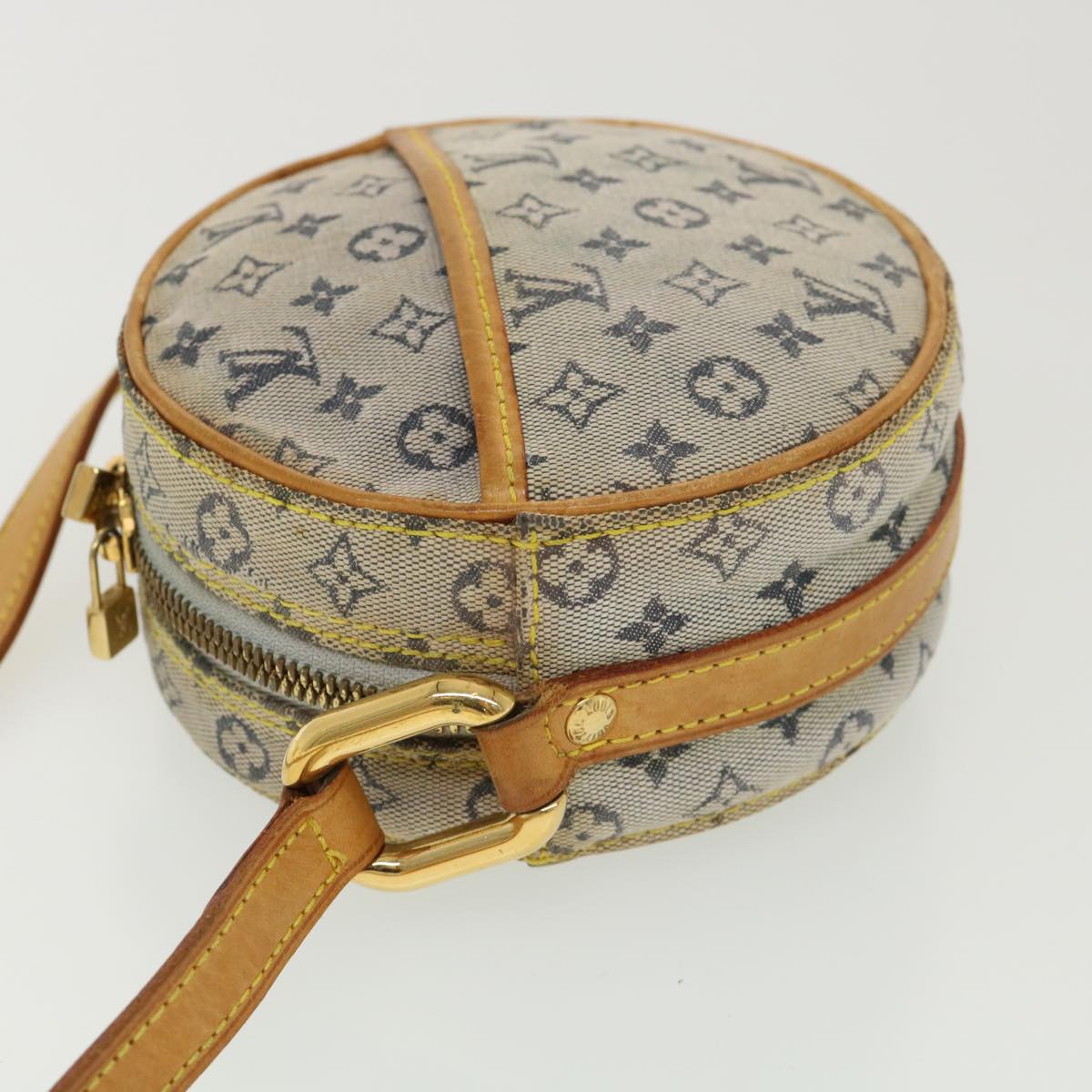 LOUIS VUITTON Monogram Mini Jeanne PM Shoulder Bag Blue M92001 LV Auth 39117