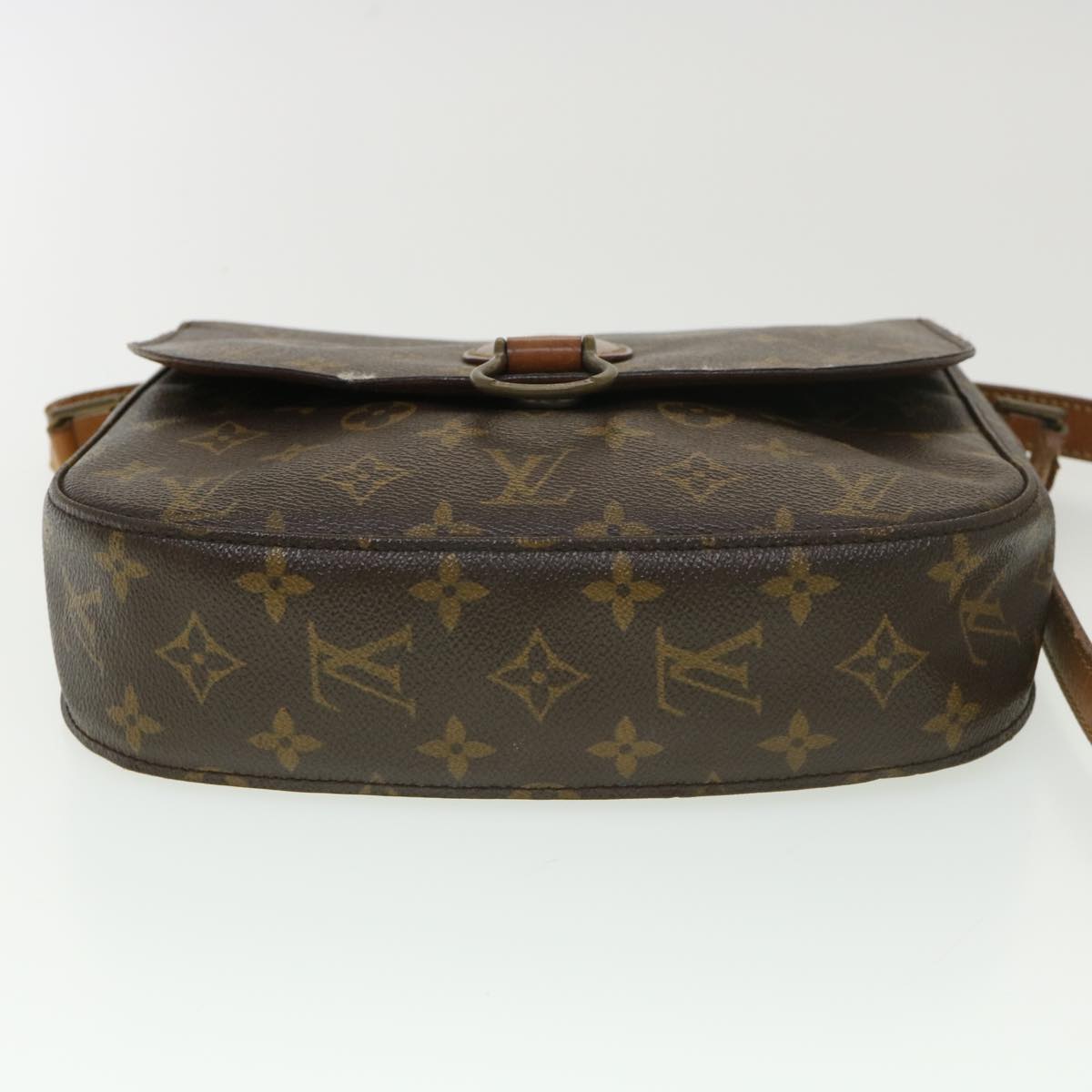 LOUIS VUITTON Monogram Saint Cloud GM Shoulder Bag M51242 LV Auth 39126