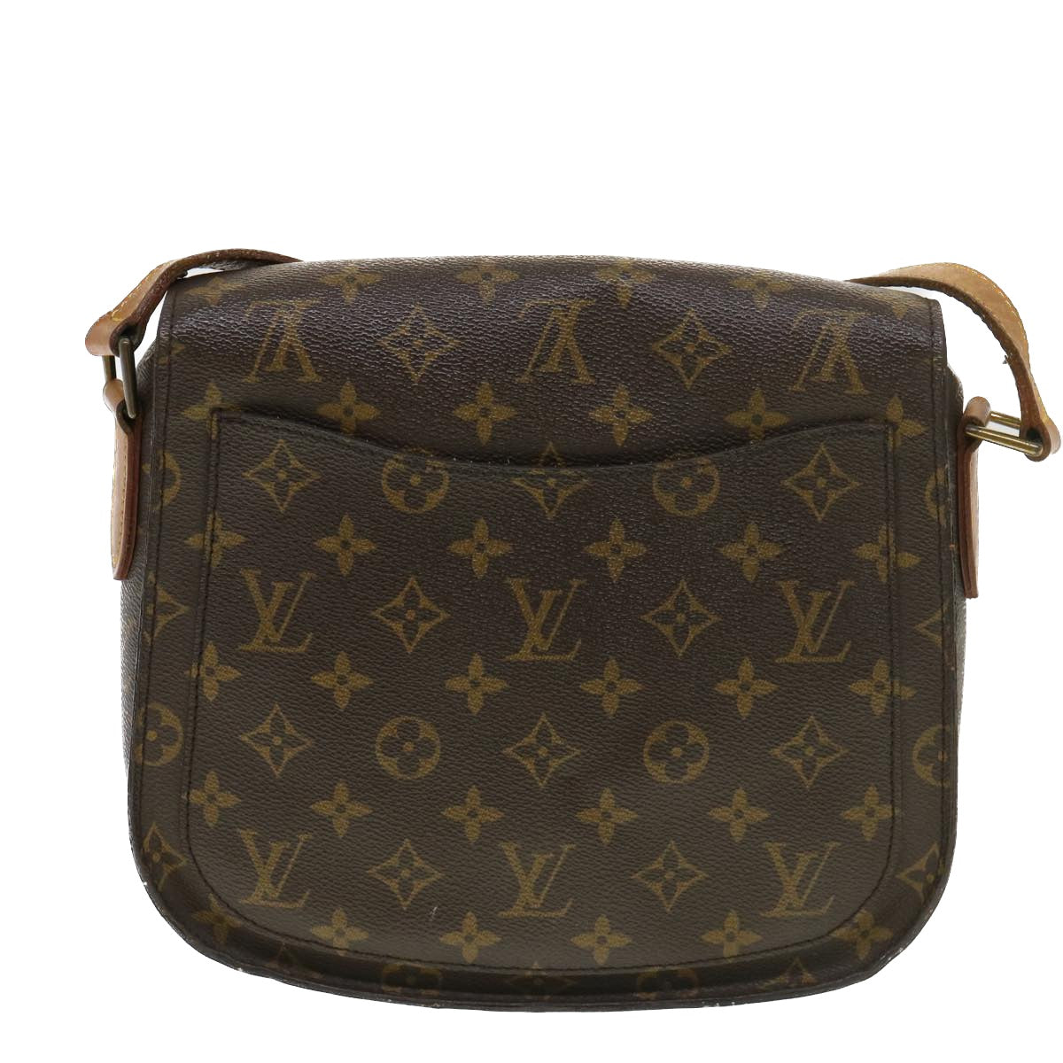 LOUIS VUITTON Monogram Saint Cloud GM Shoulder Bag M51242 LV Auth 39126 - 0