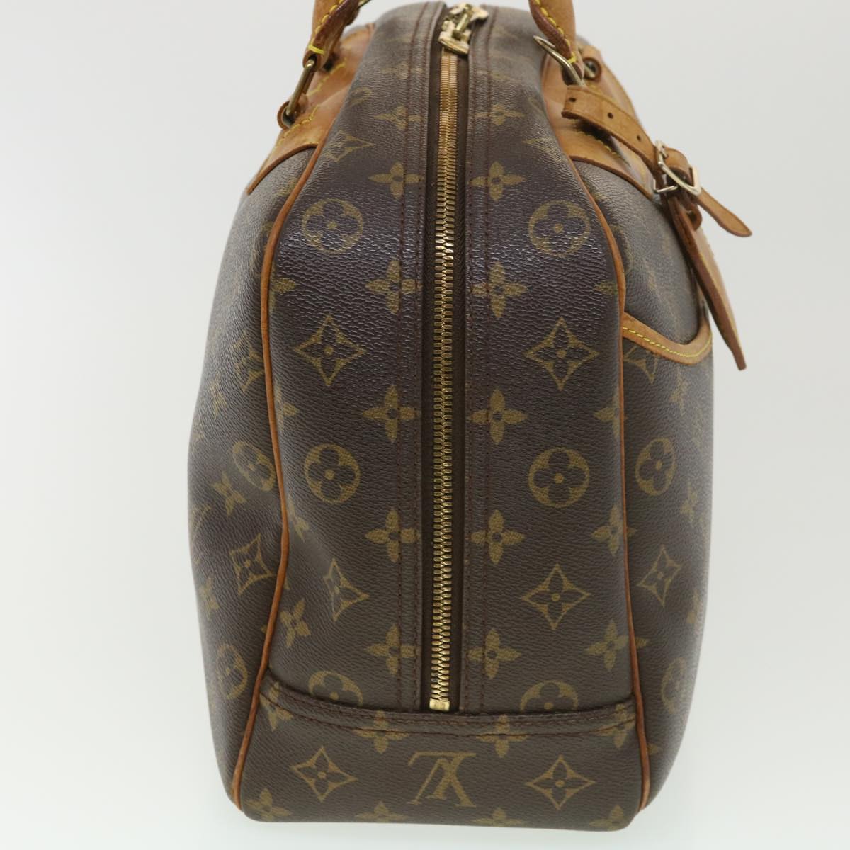 LOUIS VUITTON Monogram Deauville Hand Bag M47270 LV Auth 39187