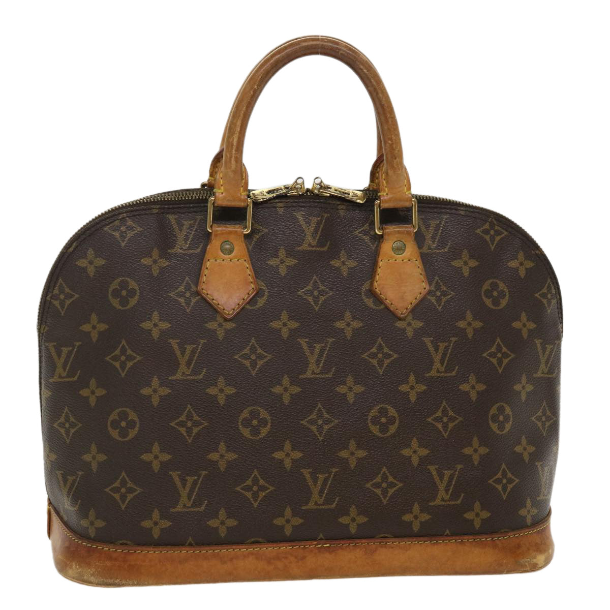 LOUIS VUITTON Monogram Alma Hand Bag M51130 LV Auth 39205