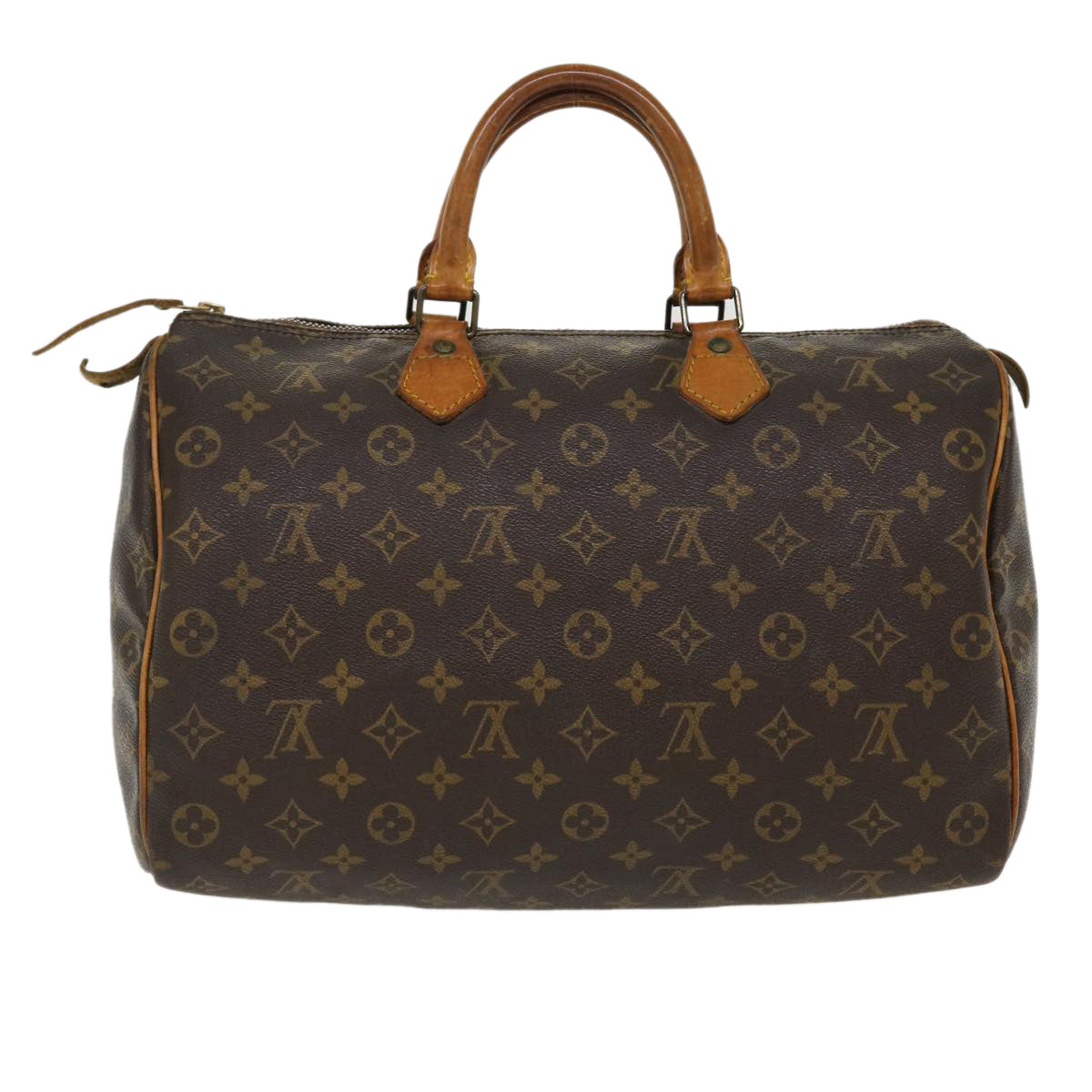 LOUIS VUITTON Monogram Speedy 35 Hand Bag M41524 LV Auth 39207 - 0