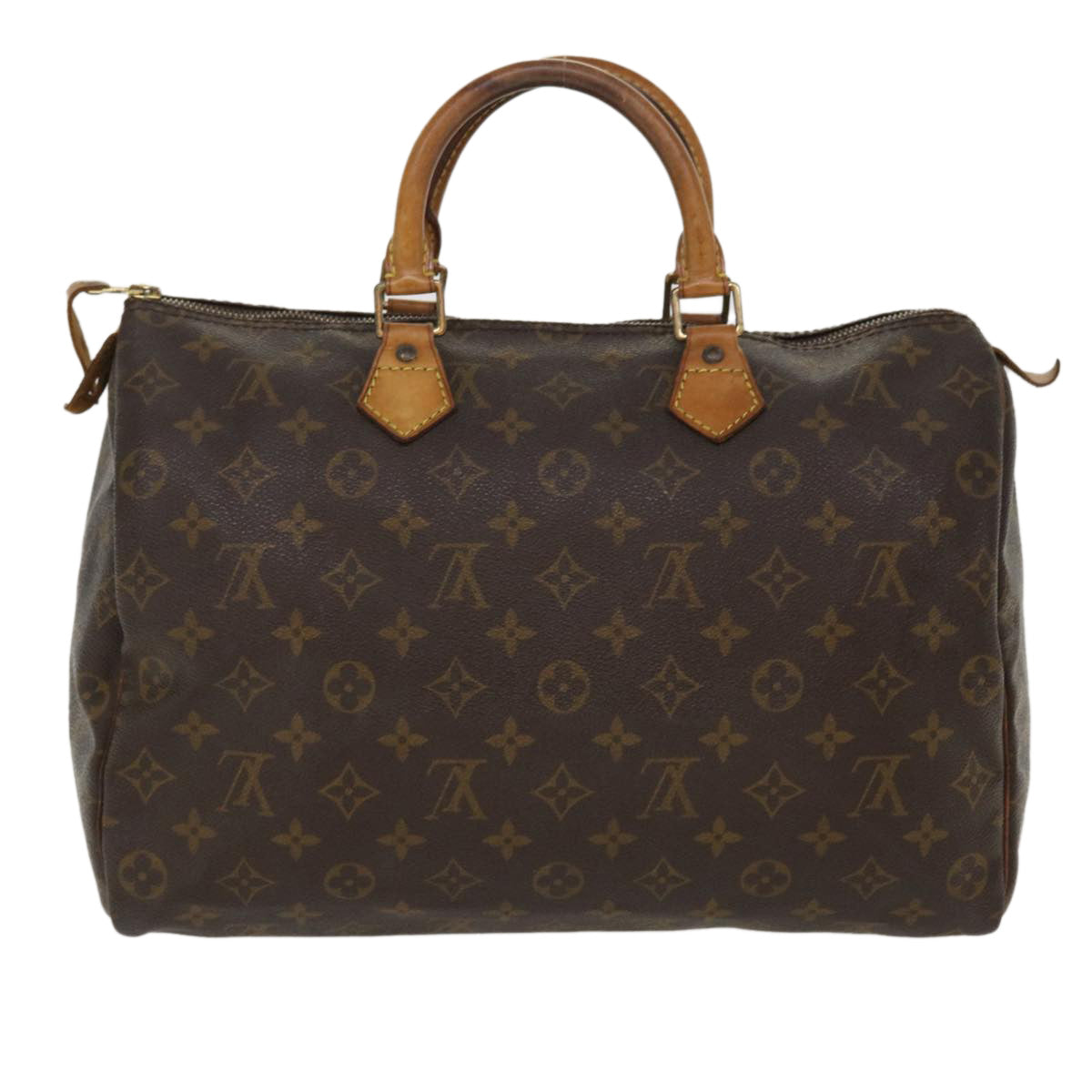 LOUIS VUITTON Monogram Speedy 35 Hand Bag M41524 LV Auth 39209 - 0