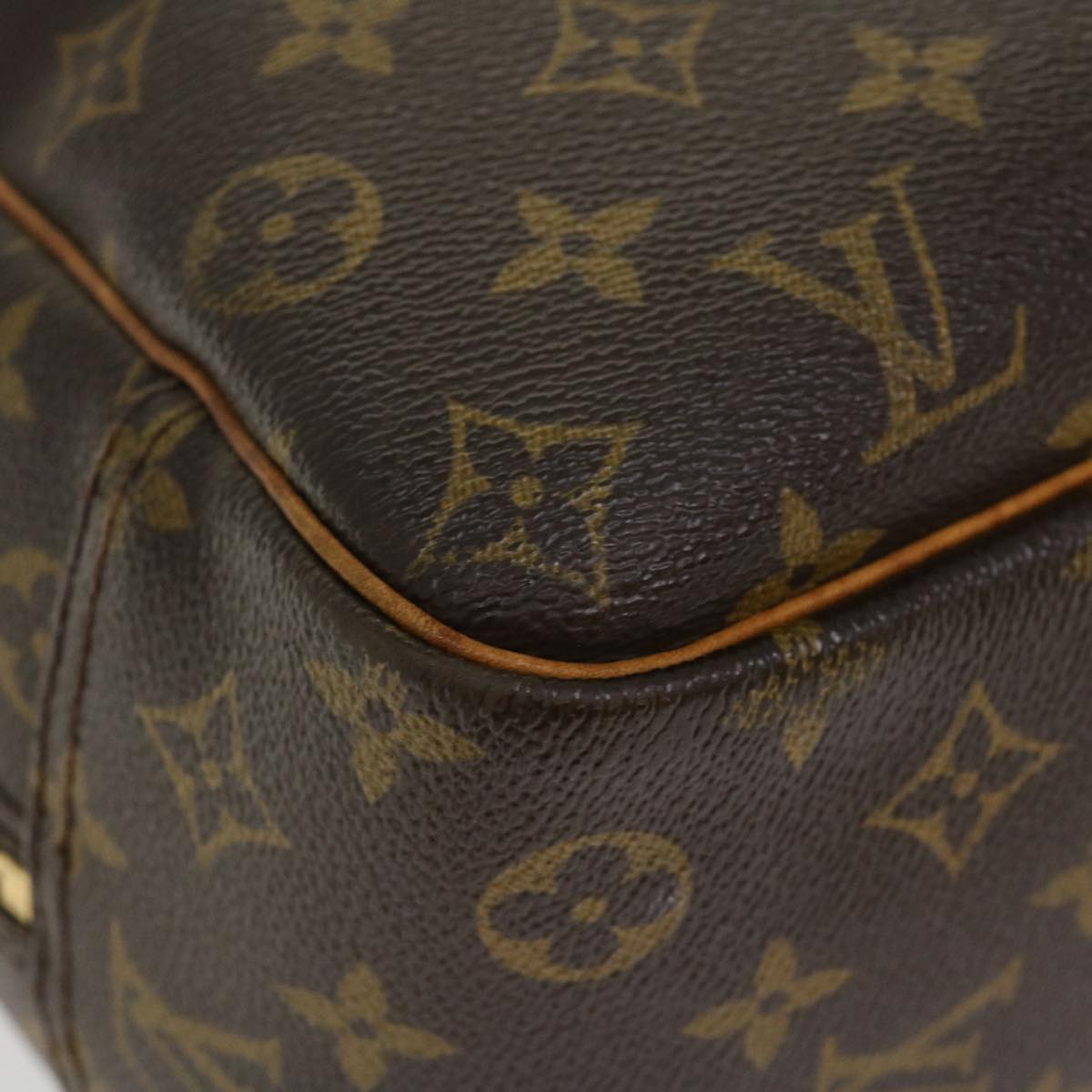 LOUIS VUITTON Monogram Deauville Hand Bag M47270 LV Auth 39226