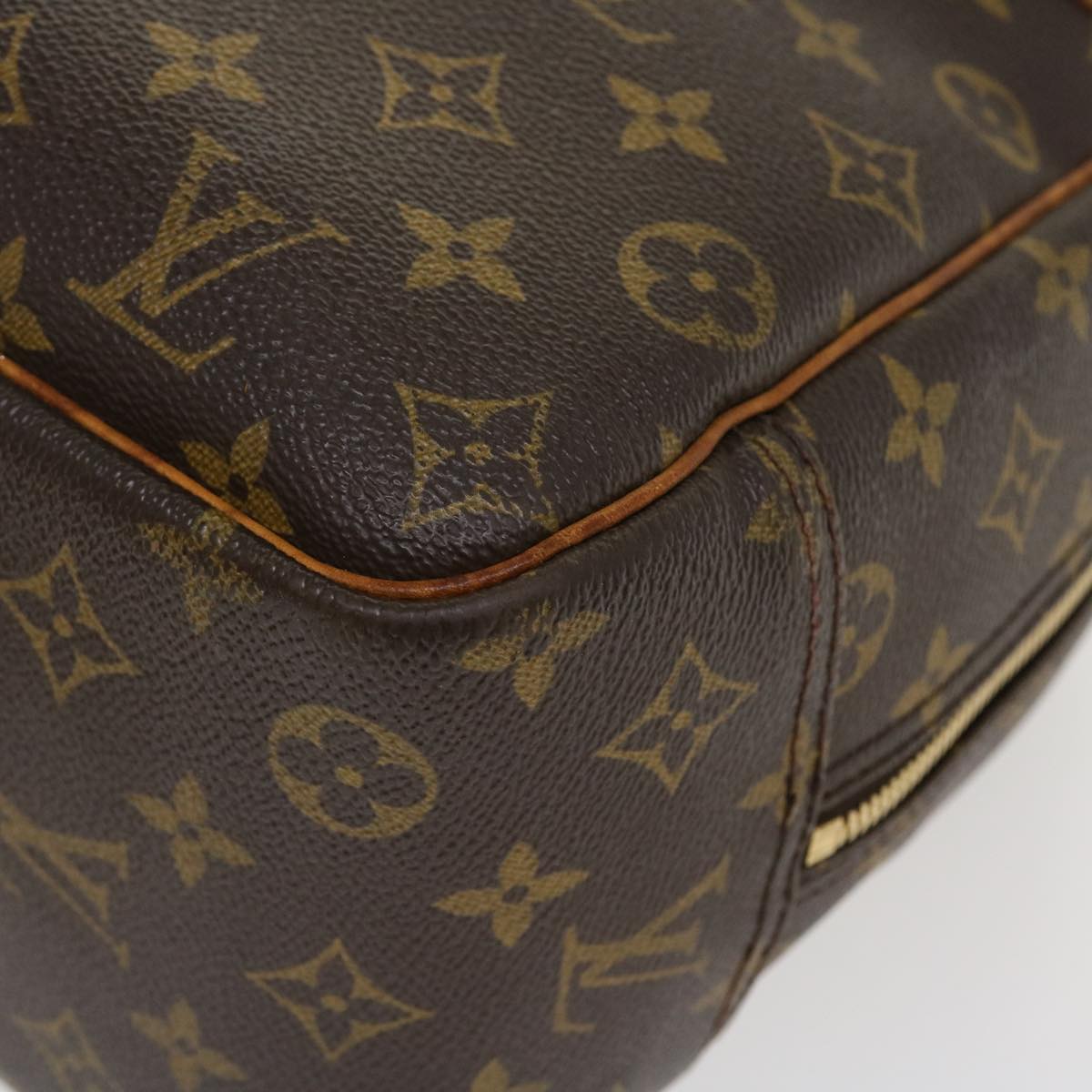 LOUIS VUITTON Monogram Deauville Hand Bag M47270 LV Auth 39226