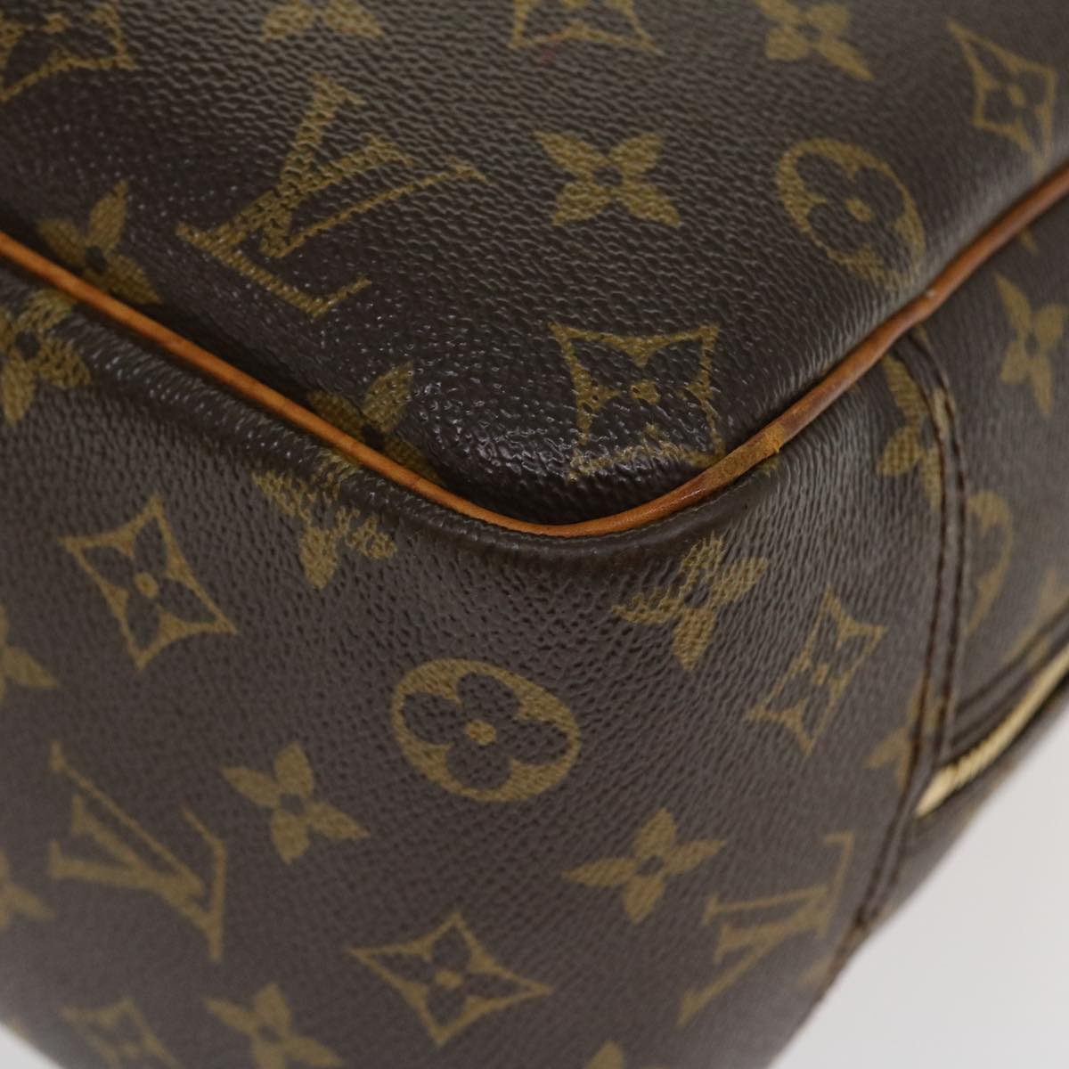 LOUIS VUITTON Monogram Deauville Hand Bag M47270 LV Auth 39226