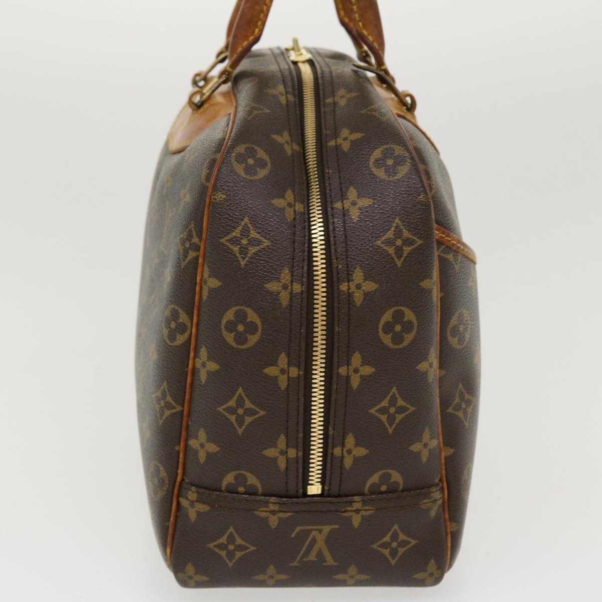 LOUIS VUITTON Monogram Deauville Hand Bag M47270 LV Auth 39226