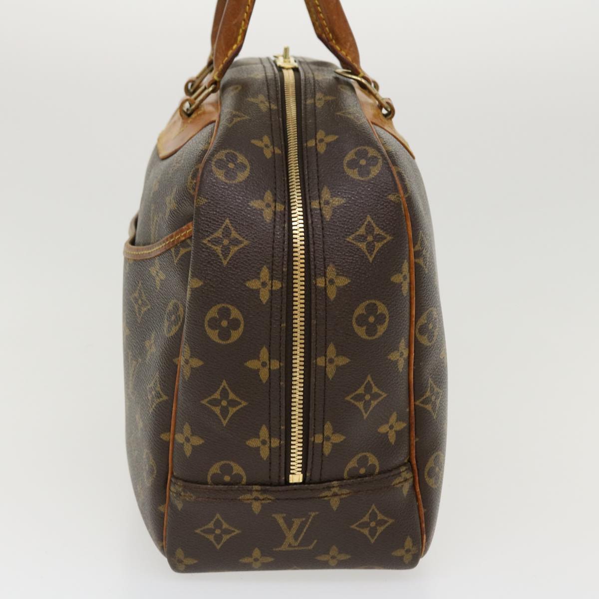 LOUIS VUITTON Monogram Deauville Hand Bag M47270 LV Auth 39226