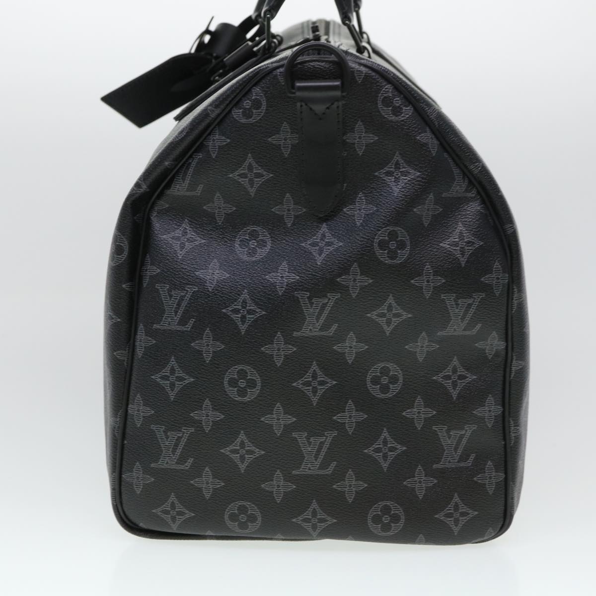 LOUIS VUITTON Monogram Eclipse Vivienne Keepall 50 Boston Bag M43683 Auth 39231A