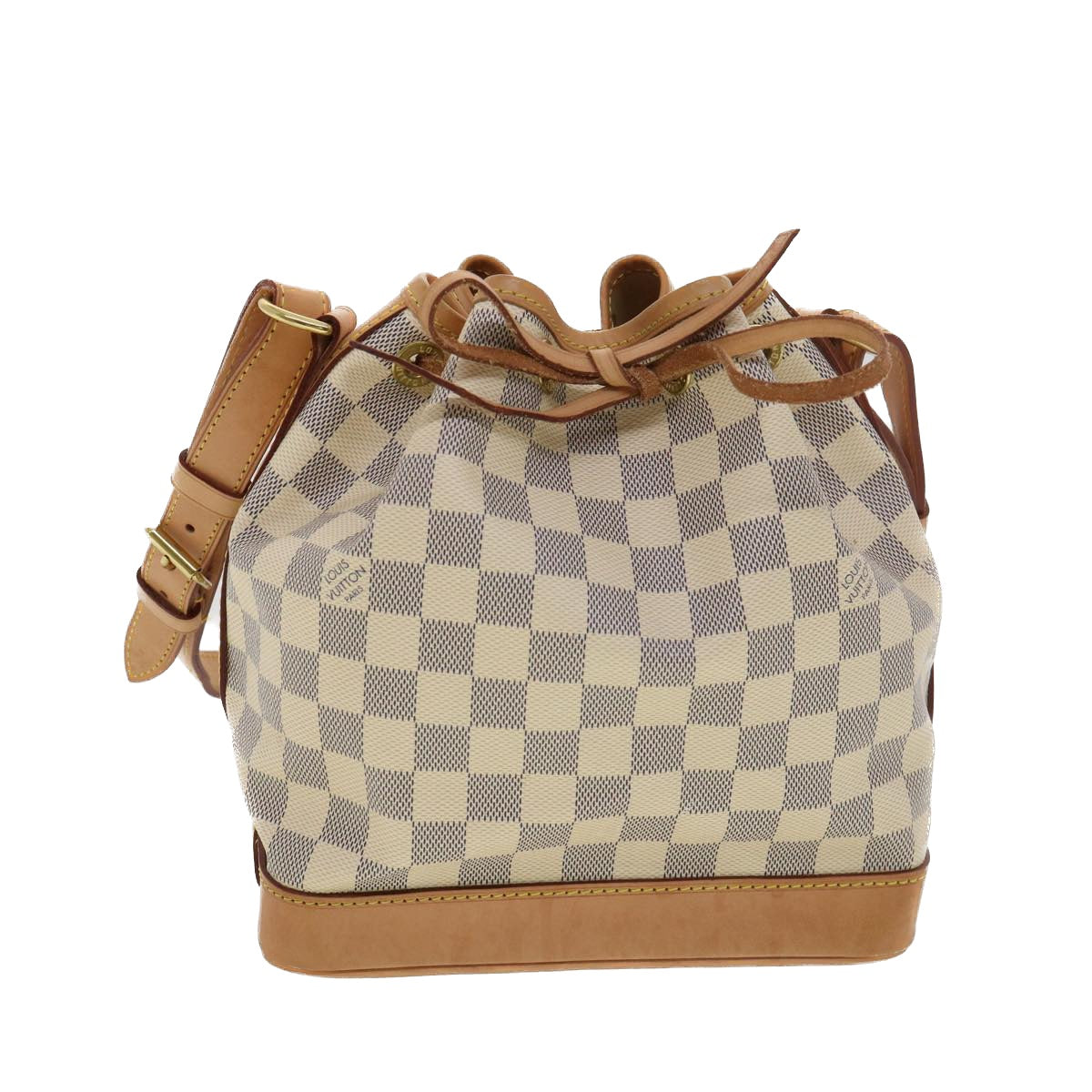 LOUIS VUITTON Damier Azur Noe BB Shoulder Bag N41220 LV Auth 39232