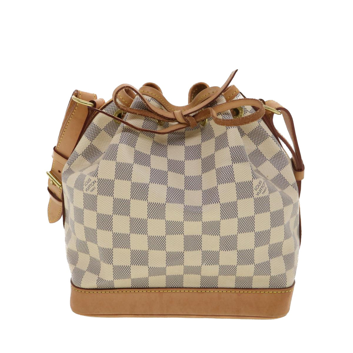 LOUIS VUITTON Damier Azur Noe BB Shoulder Bag N41220 LV Auth 39232