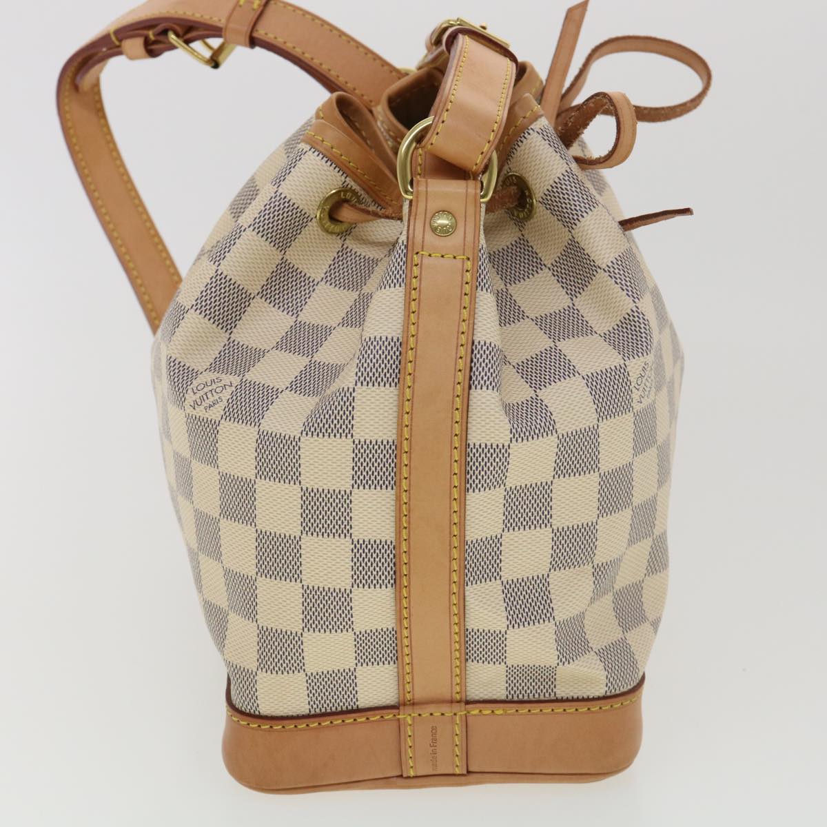 LOUIS VUITTON Damier Azur Noe BB Shoulder Bag N41220 LV Auth 39232