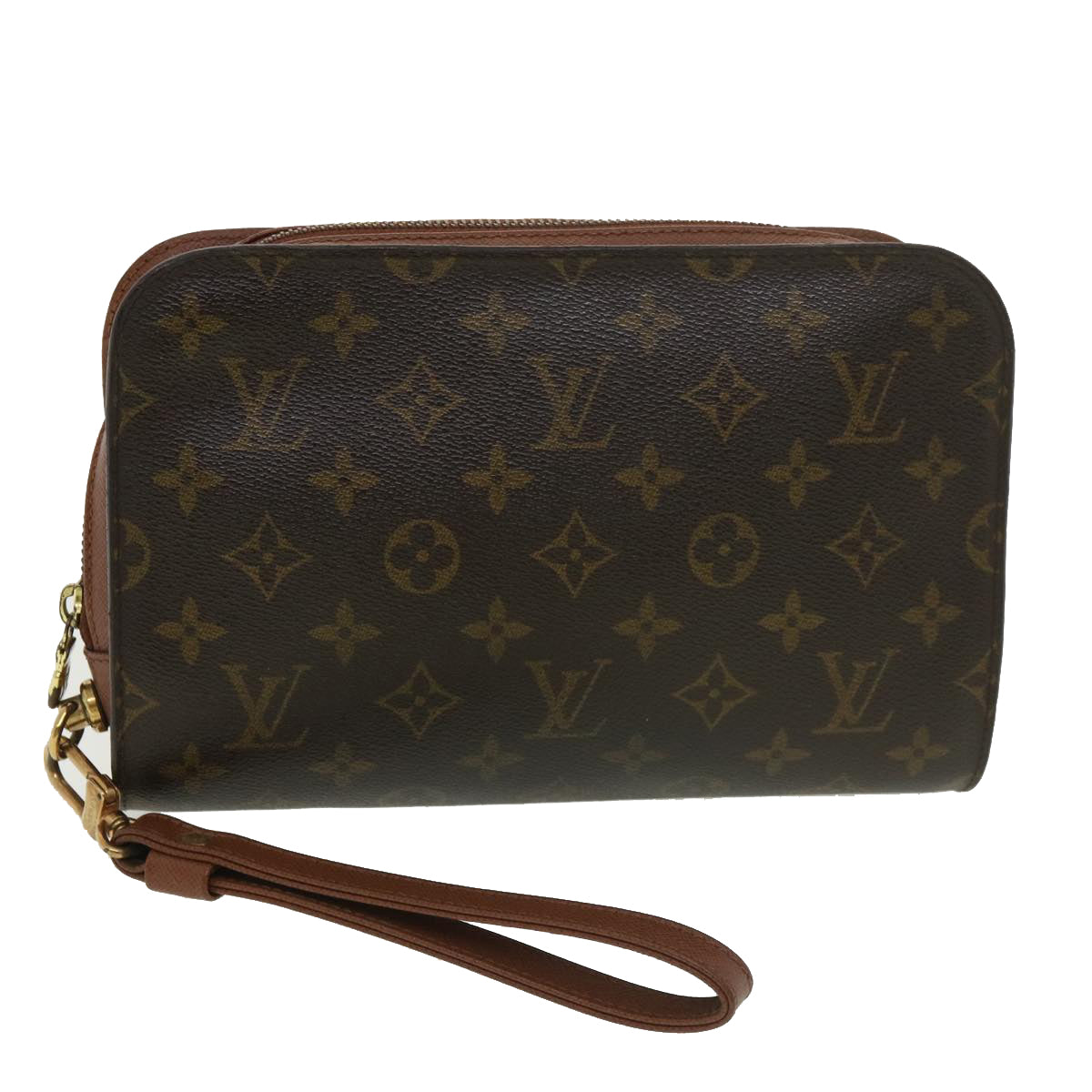 LOUIS VUITTON Monogram Orsay Clutch Bag M51790 LV Auth 39238