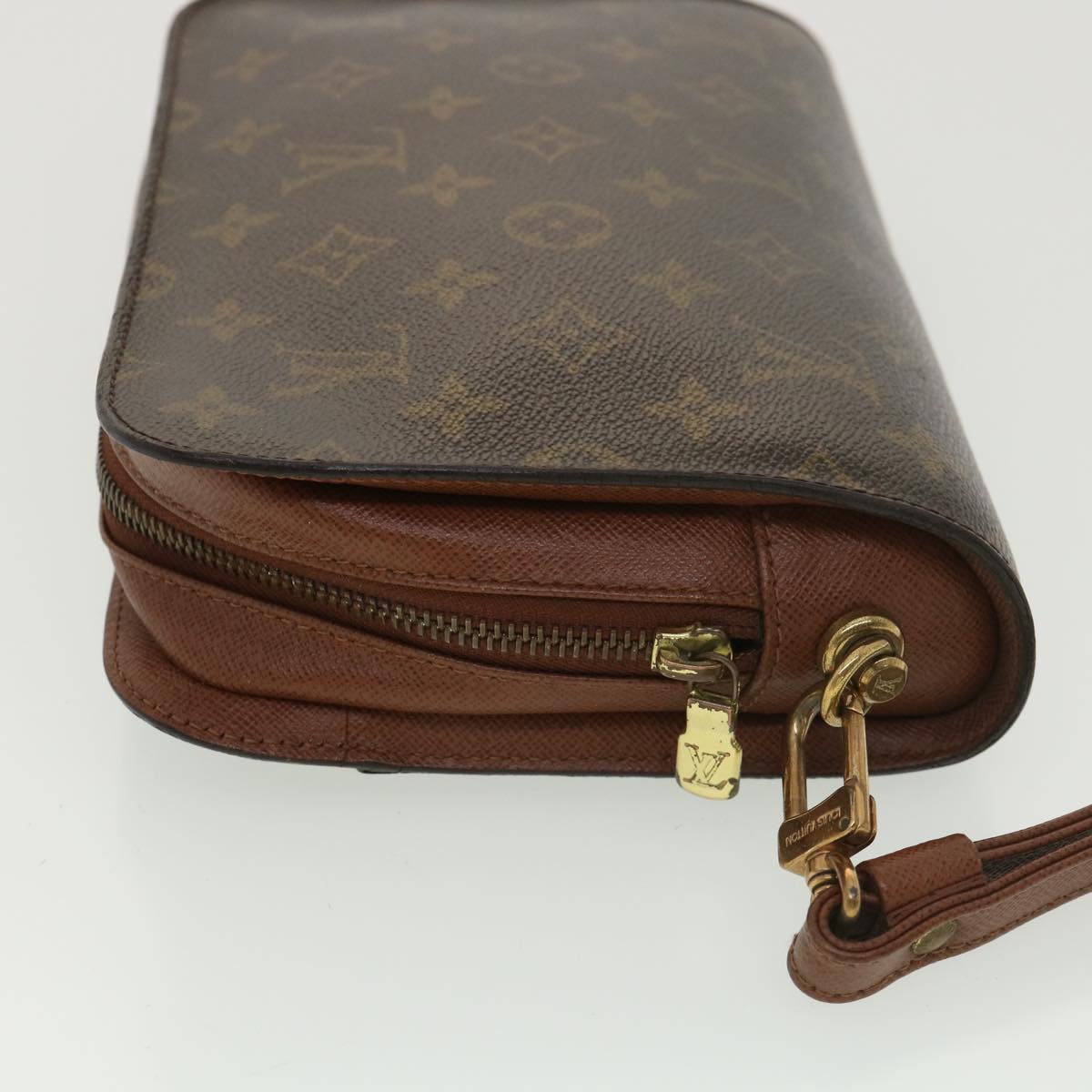 LOUIS VUITTON Monogram Orsay Clutch Bag M51790 LV Auth 39238