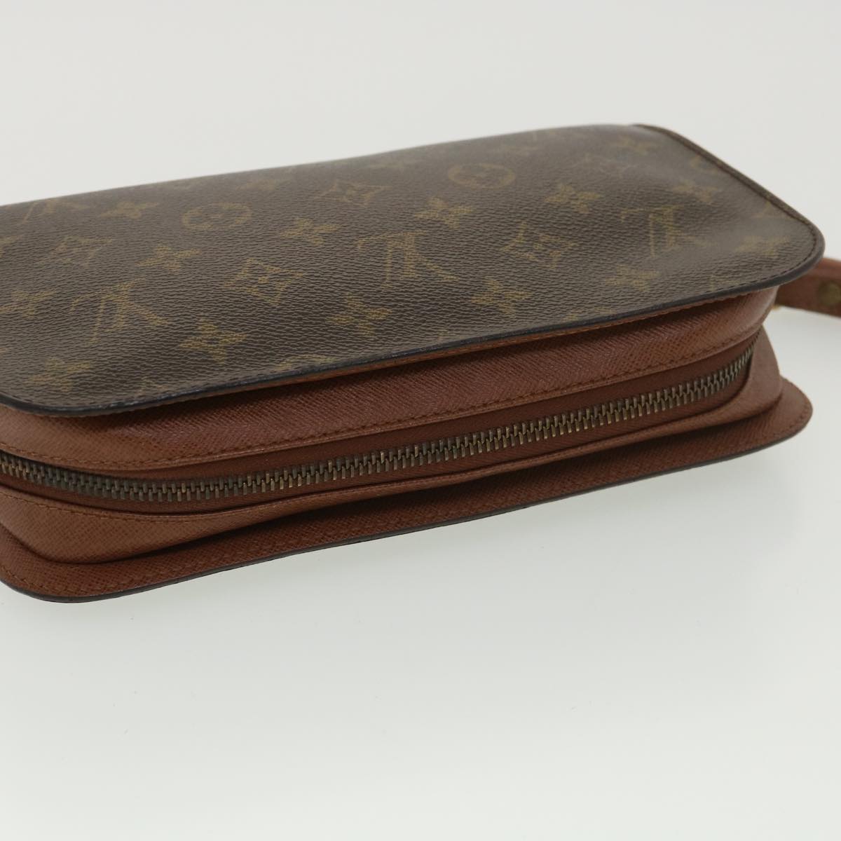 LOUIS VUITTON Monogram Orsay Clutch Bag M51790 LV Auth 39238