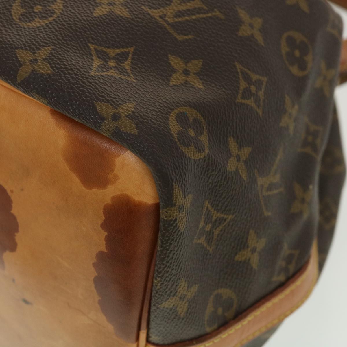 LOUIS VUITTON Monogram Petit Noe Shoulder Bag M42226 LV Auth 39246