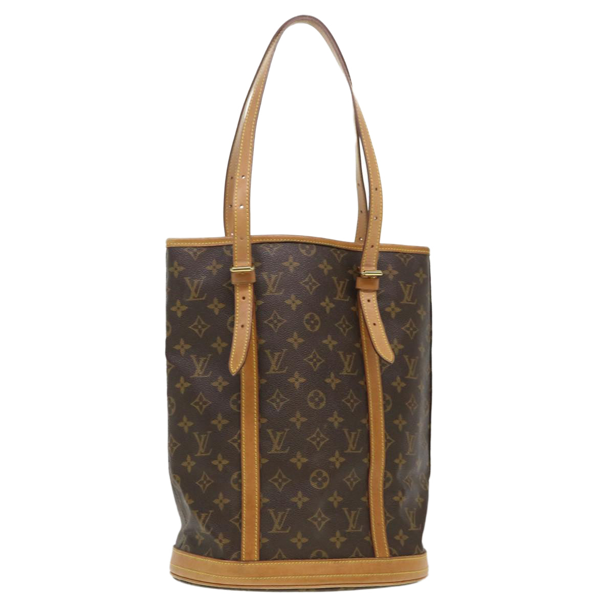 LOUIS VUITTON Monogram Bucket GM Shoulder Bag M42236 LV Auth 39261