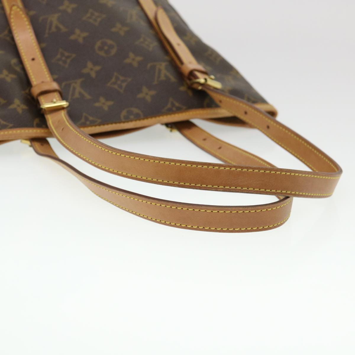 LOUIS VUITTON Monogram Bucket GM Shoulder Bag M42236 LV Auth 39261