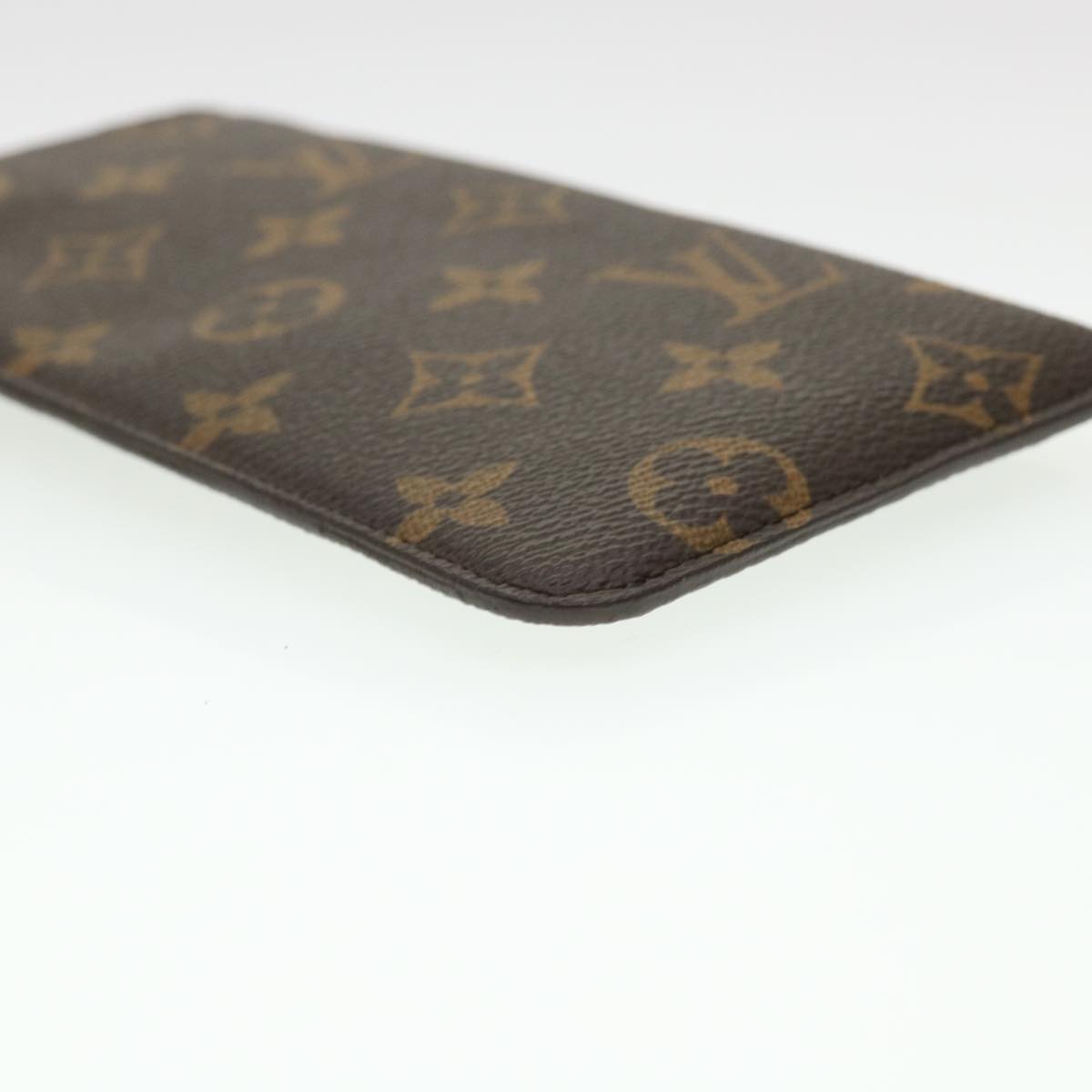 LOUIS VUITTON Monogram Etui Lunettes MM Glasses Case M66544 LV Auth 39282