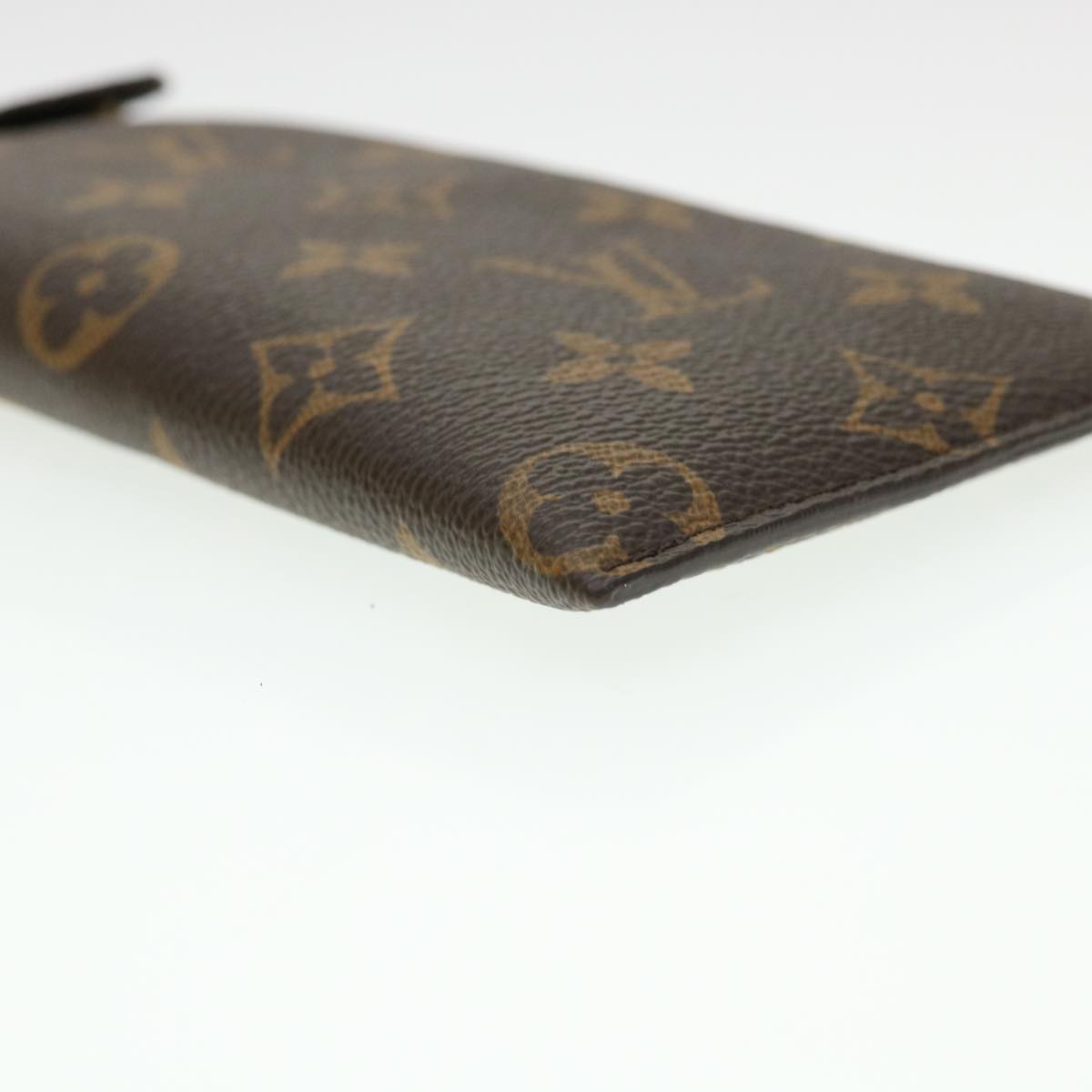 LOUIS VUITTON Monogram Etui Lunettes MM Glasses Case M66544 LV Auth 39282