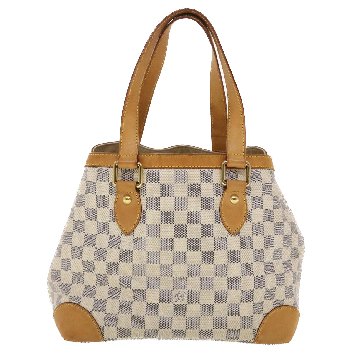 LOUIS VUITTON Damier Azur Hampstead PM Tote Bag N51207 LV Auth 39295 - 0