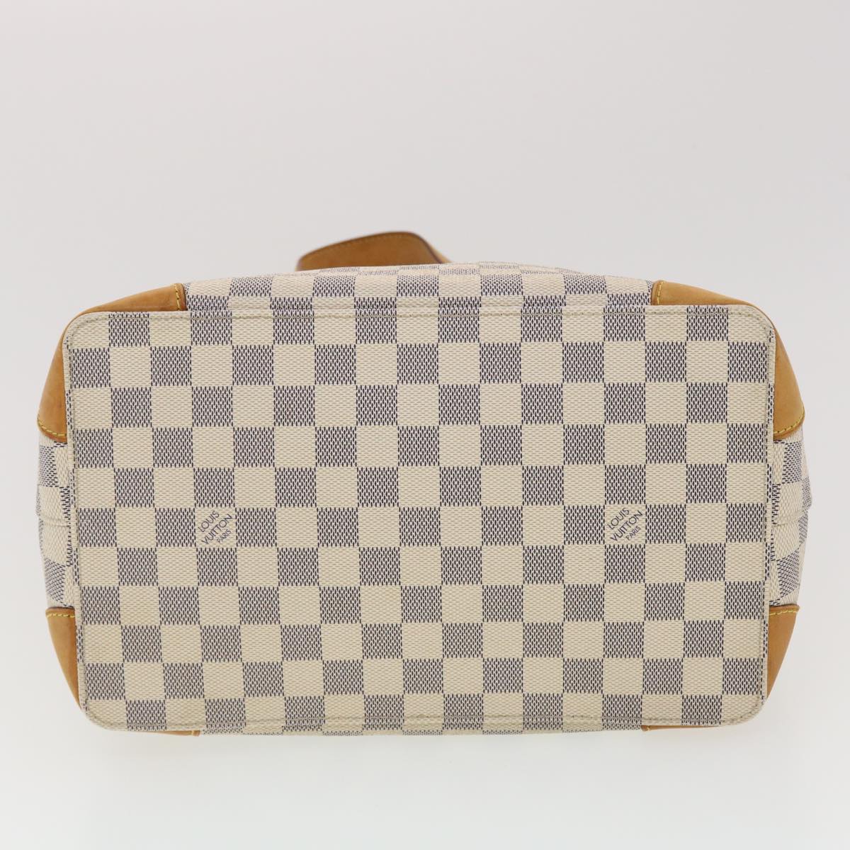 LOUIS VUITTON Damier Azur Hampstead PM Tote Bag N51207 LV Auth 39295