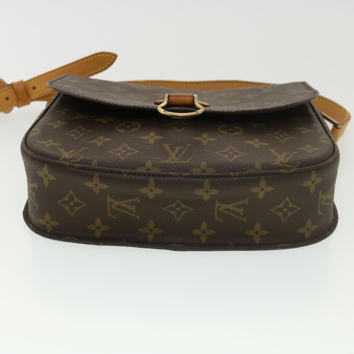 LOUIS VUITTON Monogram Saint Cloud GM Shoulder Bag M51242 LV Auth 39298