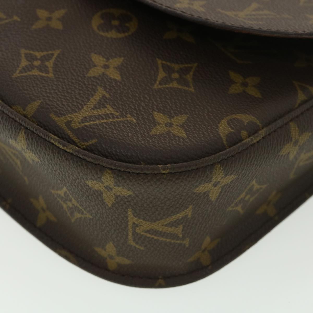 LOUIS VUITTON Monogram Saint Cloud GM Shoulder Bag M51242 LV Auth 39298