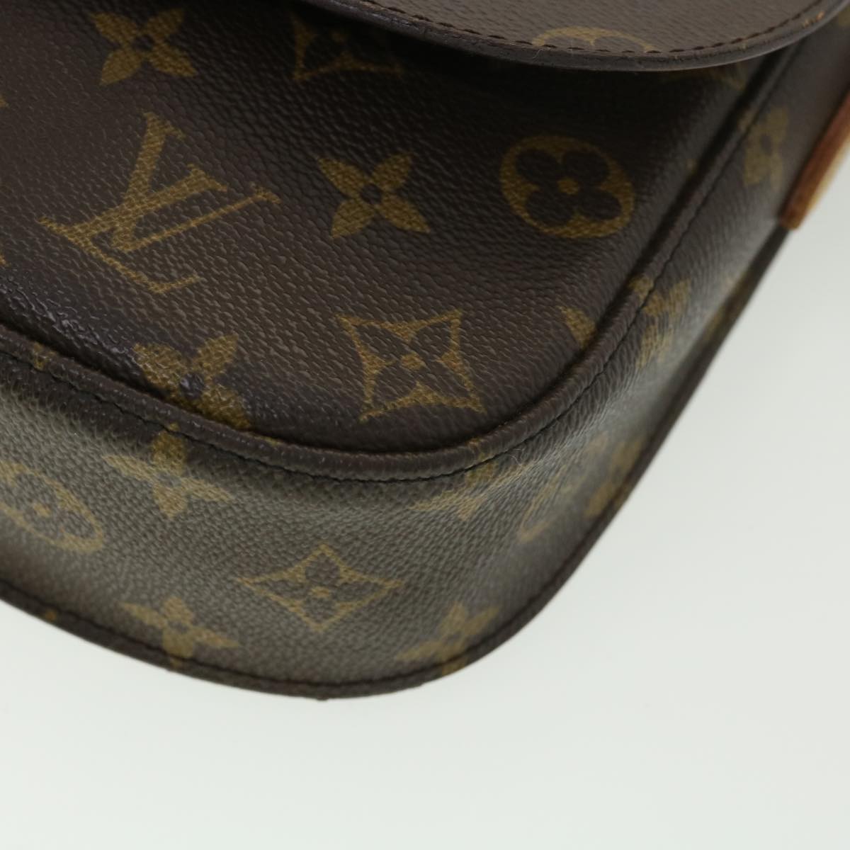 LOUIS VUITTON Monogram Saint Cloud MM Shoulder Bag M51243 LV Auth 39302