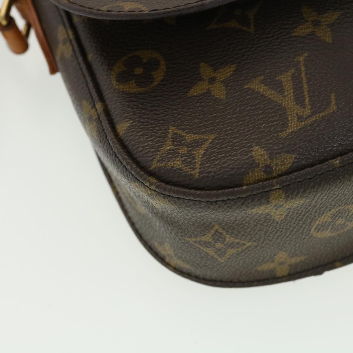 LOUIS VUITTON Monogram Saint Cloud MM Shoulder Bag M51243 LV Auth 39302