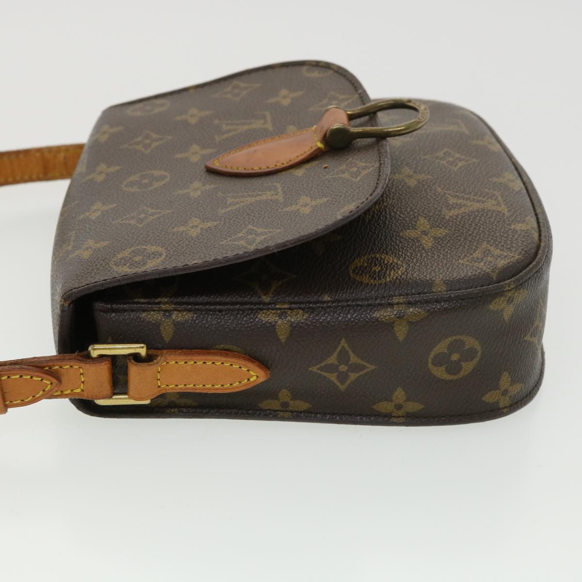 LOUIS VUITTON Monogram Saint Cloud MM Shoulder Bag M51243 LV Auth 39302