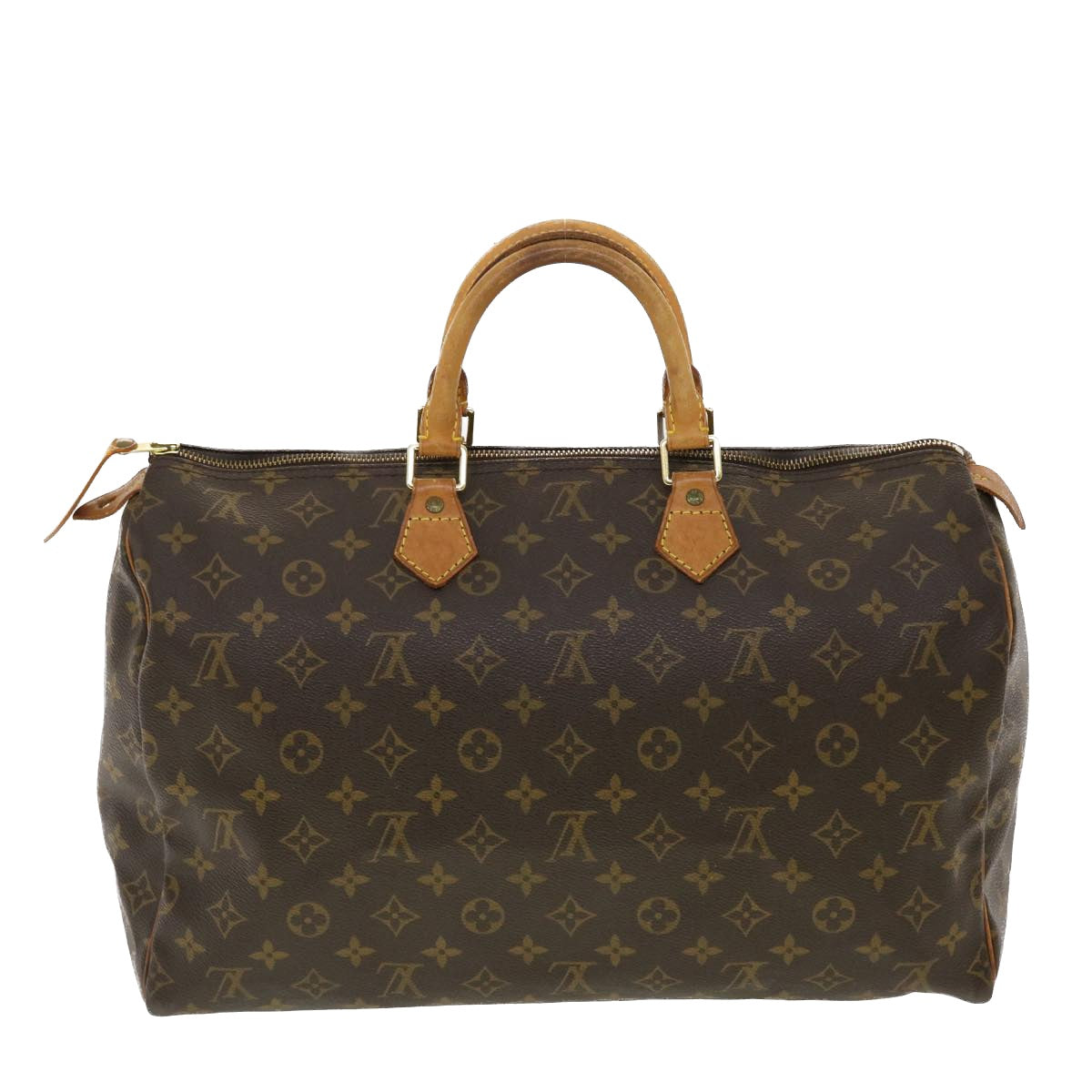 LOUIS VUITTON Monogram Speedy 40 Hand Bag M41522 LV Auth 39312