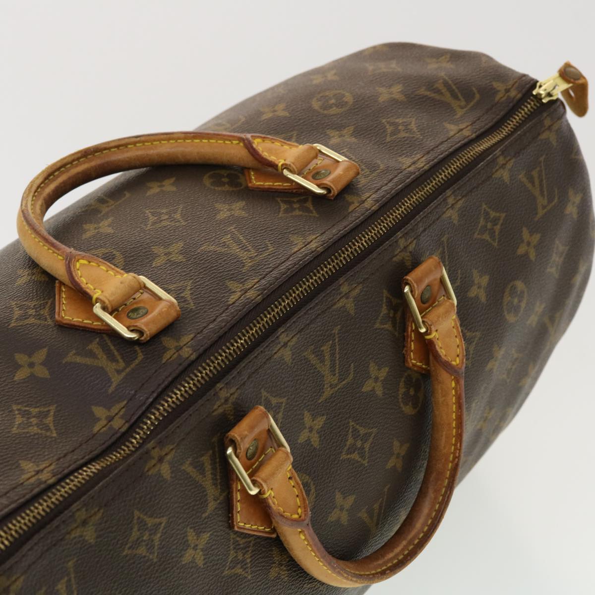 LOUIS VUITTON Monogram Speedy 40 Hand Bag M41522 LV Auth 39312