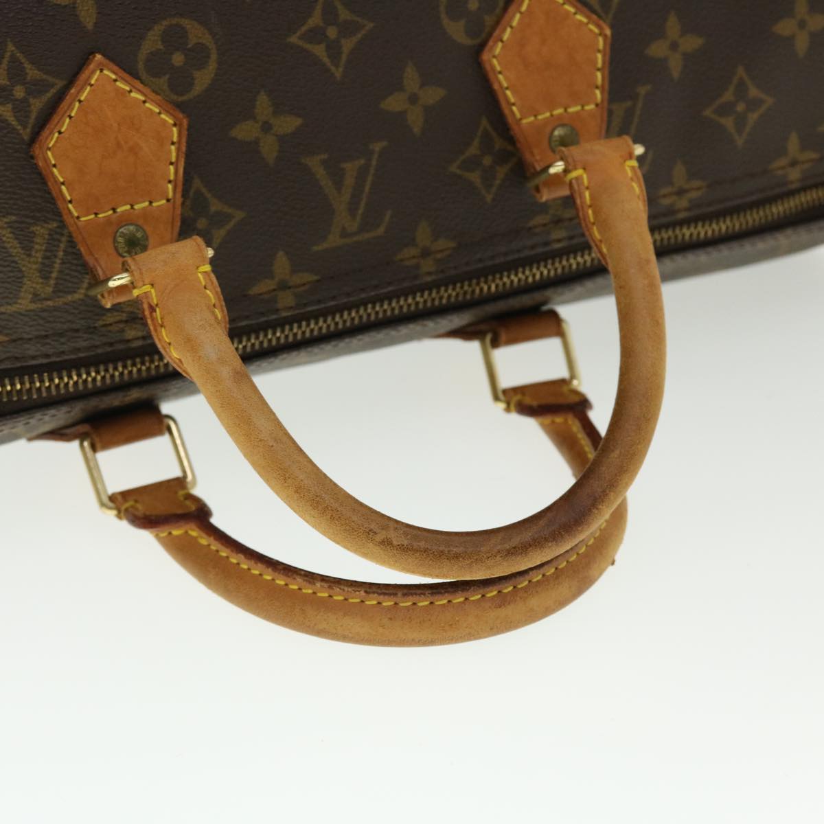 LOUIS VUITTON Monogram Speedy 40 Hand Bag M41522 LV Auth 39312