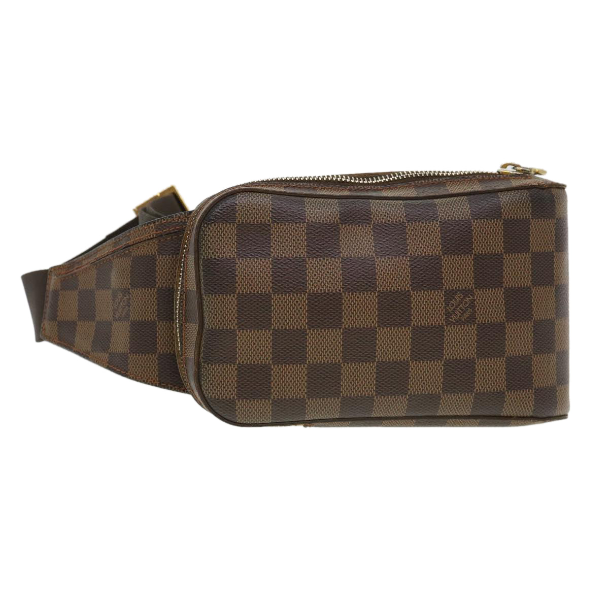 LOUIS VUITTON Damier Ebene Geronimos Shoulder Bag N51994 LV Auth 39315