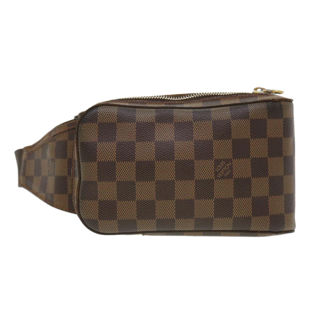 LOUIS VUITTON Damier Ebene Geronimos Shoulder Bag N51994 LV Auth 39315