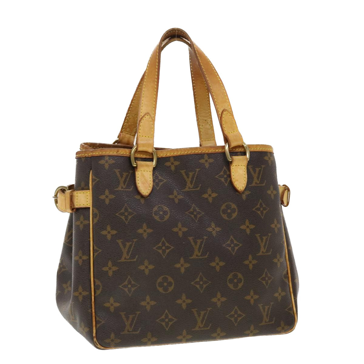 LOUIS VUITTON Monogram Batignolles Hand Bag M51156 LV Auth 39323