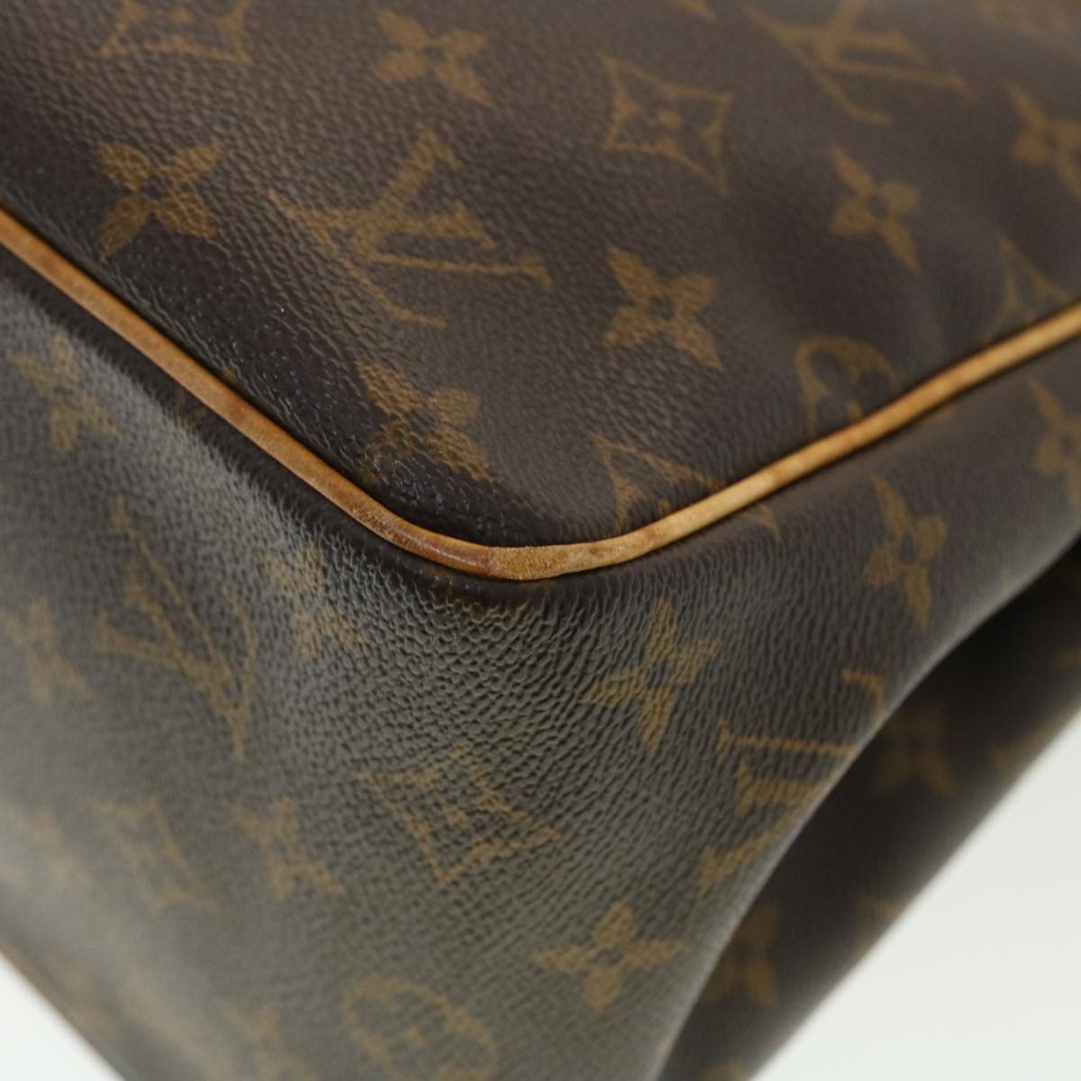 LOUIS VUITTON Monogram Batignolles Hand Bag M51156 LV Auth 39323