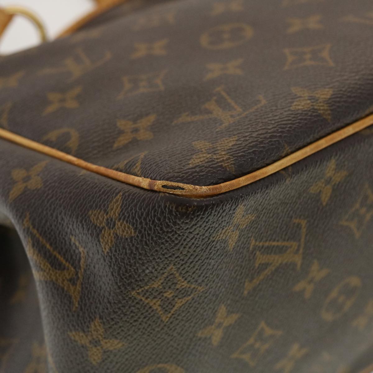 LOUIS VUITTON Monogram Batignolles Hand Bag M51156 LV Auth 39323